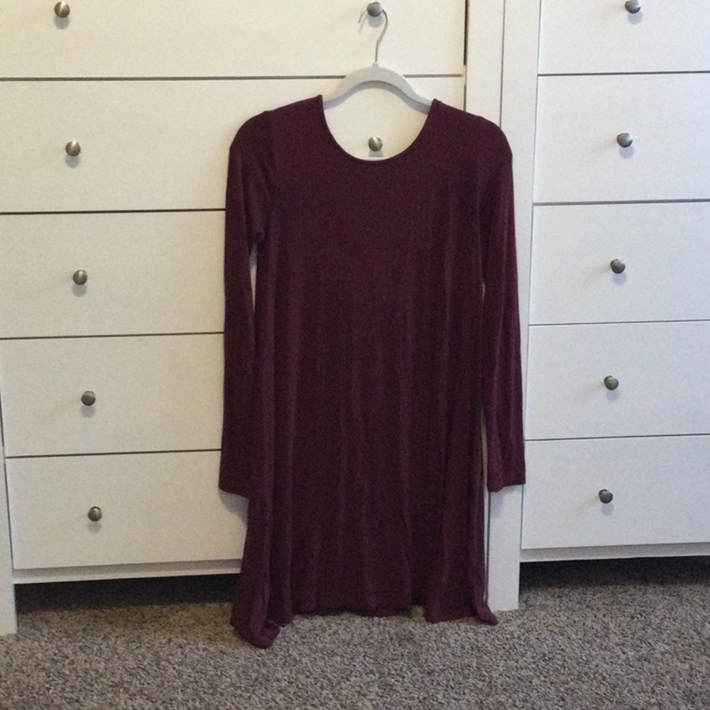 Old navy maroon dress
